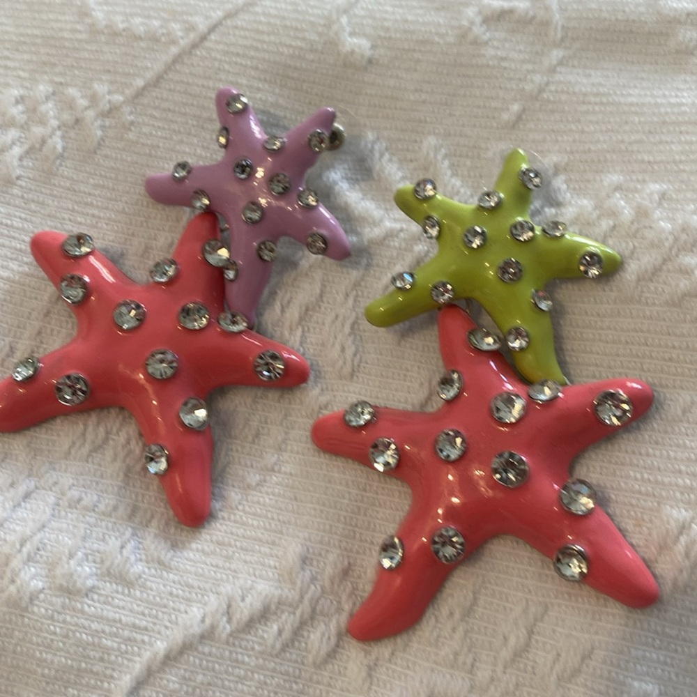 Zara star shape earrings - Picture 3 of 4